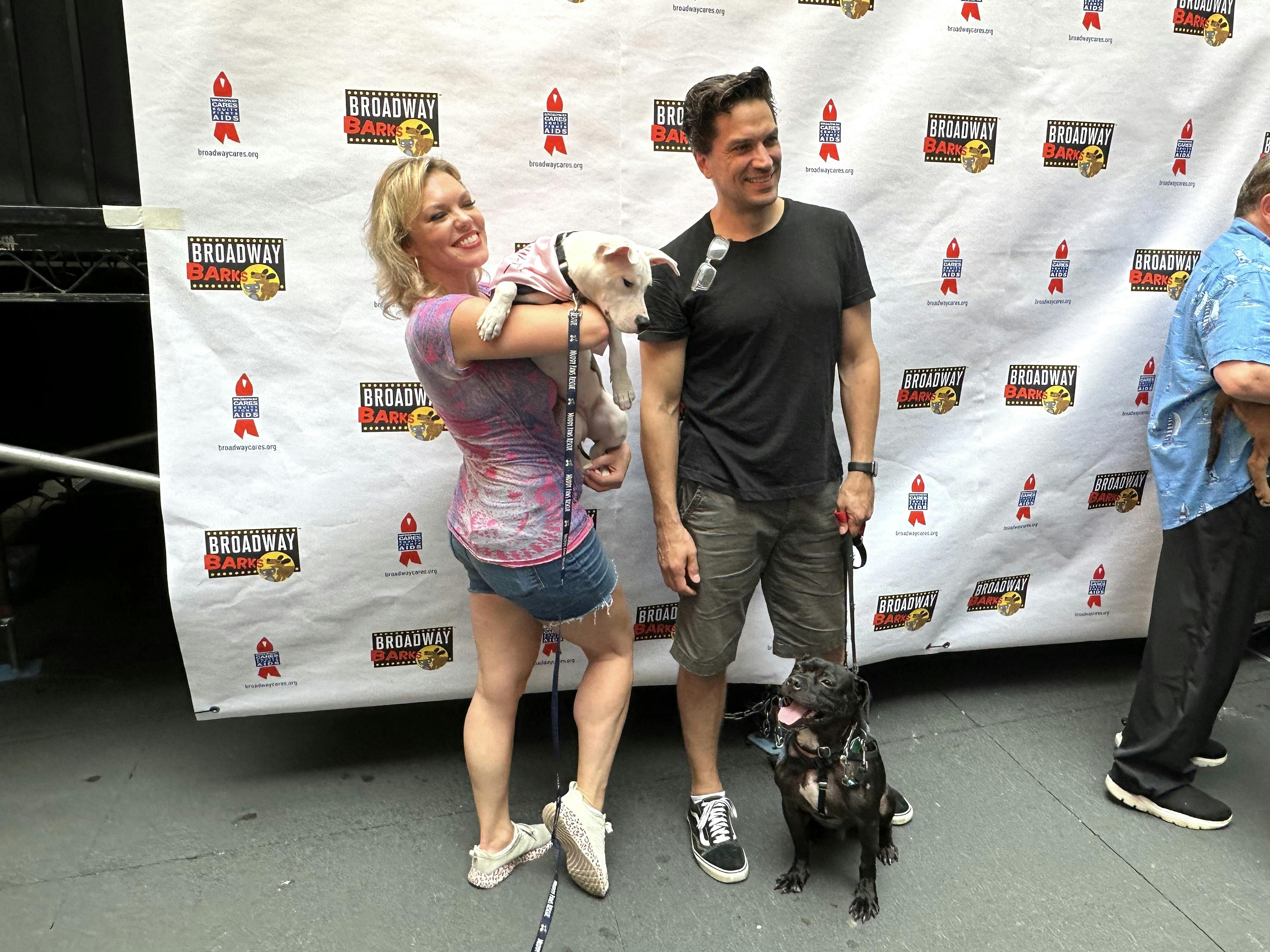 Broadway Barks 2023 - Robyn and Will