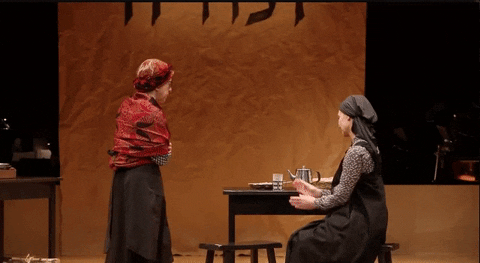 Jackie Hoffman Yente Fiddler on the Roof Yiddish GIF