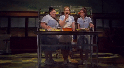 Waitress GIF- Broadway- Jessie Mueller GIF