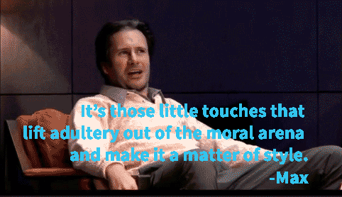 The Real Thing- Broadway- Quotes- Josh Hamilton- GIF