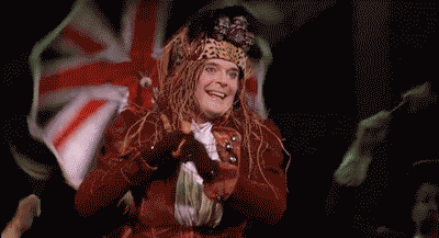 Jefferson Mays GIF-Gentleman's Guide GIF- Lady Hyacinth D’Ysquith GIF