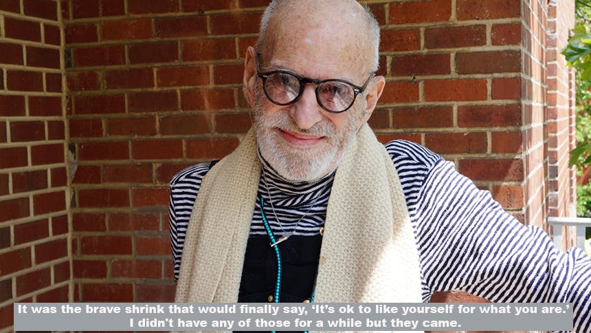 Larry Kramer- In Love and Anger-Therapy- HBO- AIDS