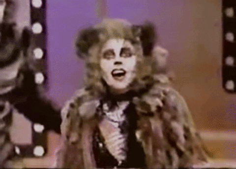 Laurie Beechman GIF- Cats Musical GIF- Broadway GIF