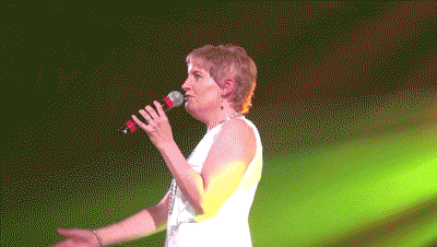 Liz Callaway GIF- Journey to the Past- Singing Arms GIF