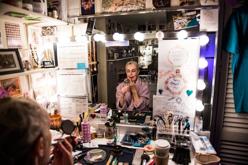 Mary Beth Peil- Anastasia - Musical- Broadway- Backstage