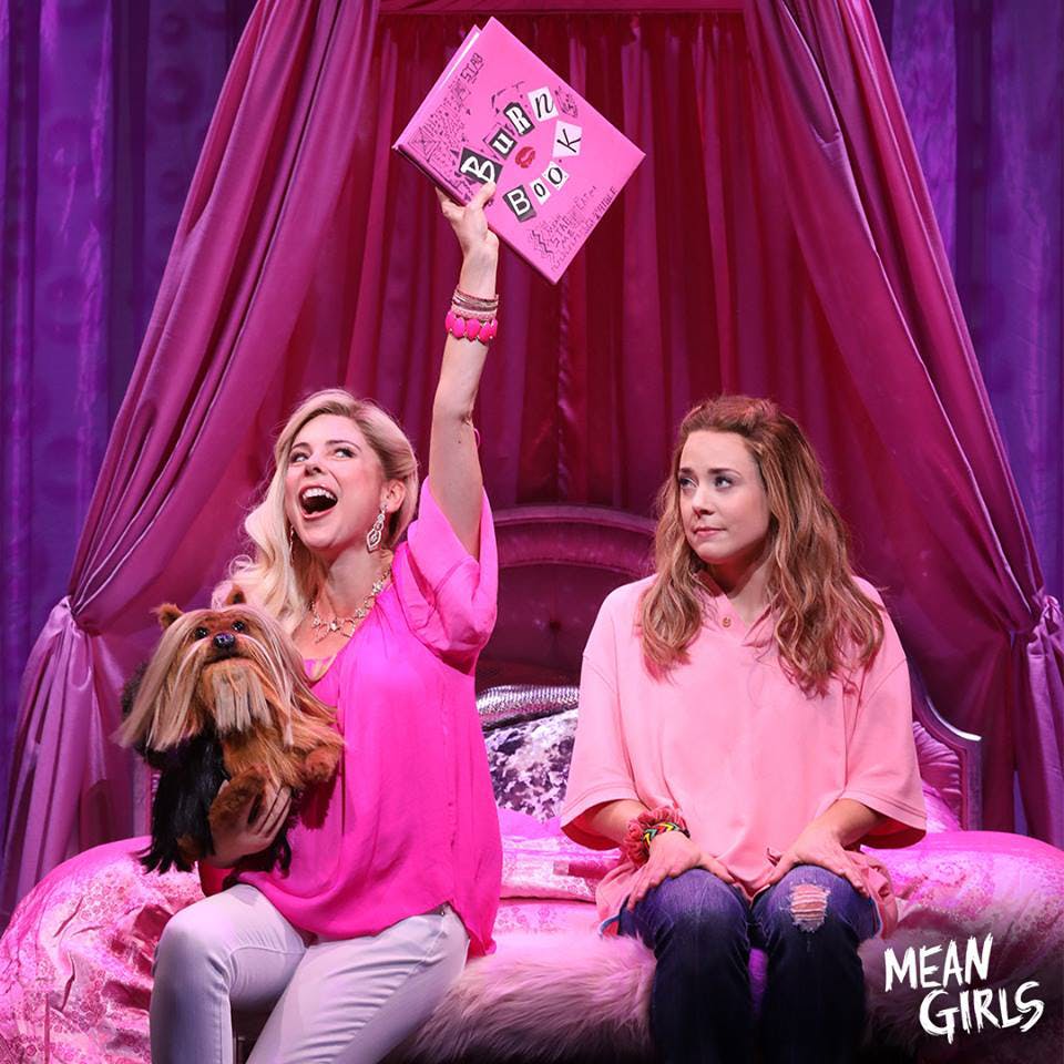 Mean Girls- Musical- Broadway- Kerry Butler and Erika Henningsen