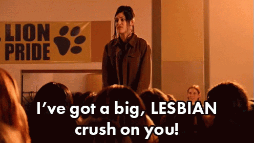 Mean Girls Movie GIF- Lesbian
