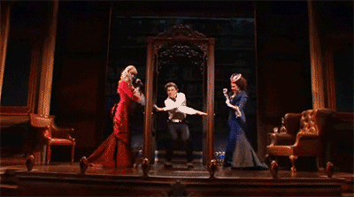 Bryce Pinkham- GIF- Gentleman's Guide- Broadway- Overextended GIF- 