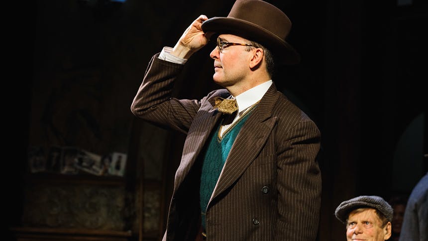 Jefferson Mays- The Front Page- Broadway