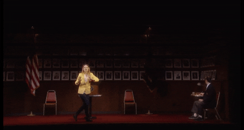 Heidi Schrek Mike Iveson What the Constitution Means to Me Broadway GIF