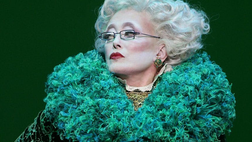 Madame Morrible- Wicked- Rue