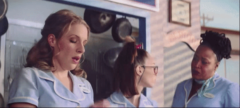 Waitress GIF- Jessie Mueller GIF- Charity Angel Dawson GIF- Caitlin Houlahan GIF- Pregnancy Test GIF