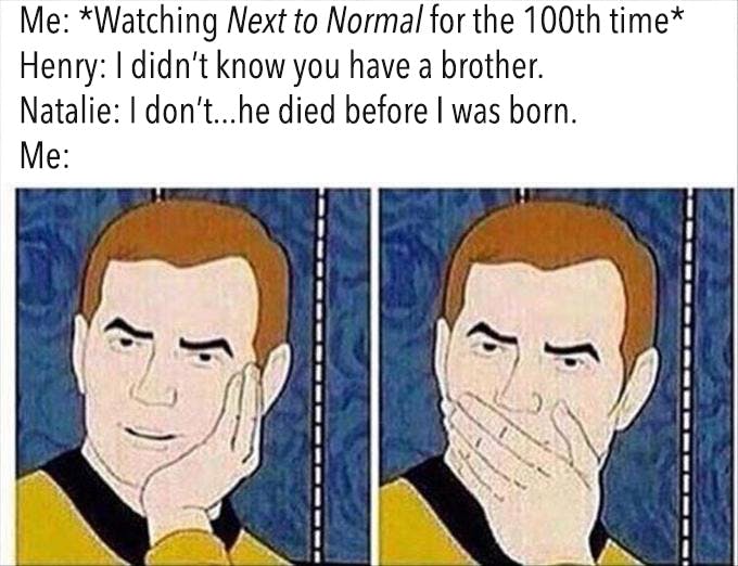 Next to Normal Musical Broadway Fans Meme