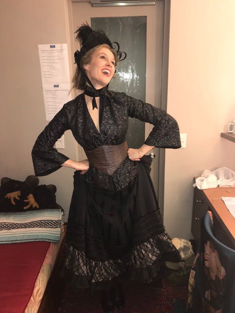 Christine Cornish Smith- My Fair Lady Broadway Revival- Catherine Zuber Costumes- Nan