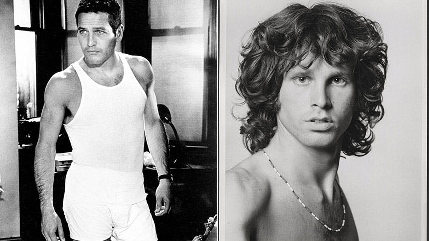 Paul Newman - Jim Morrison- hot