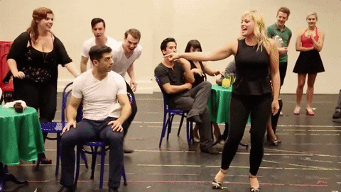 On the Town GIF- Broadway- Clapping