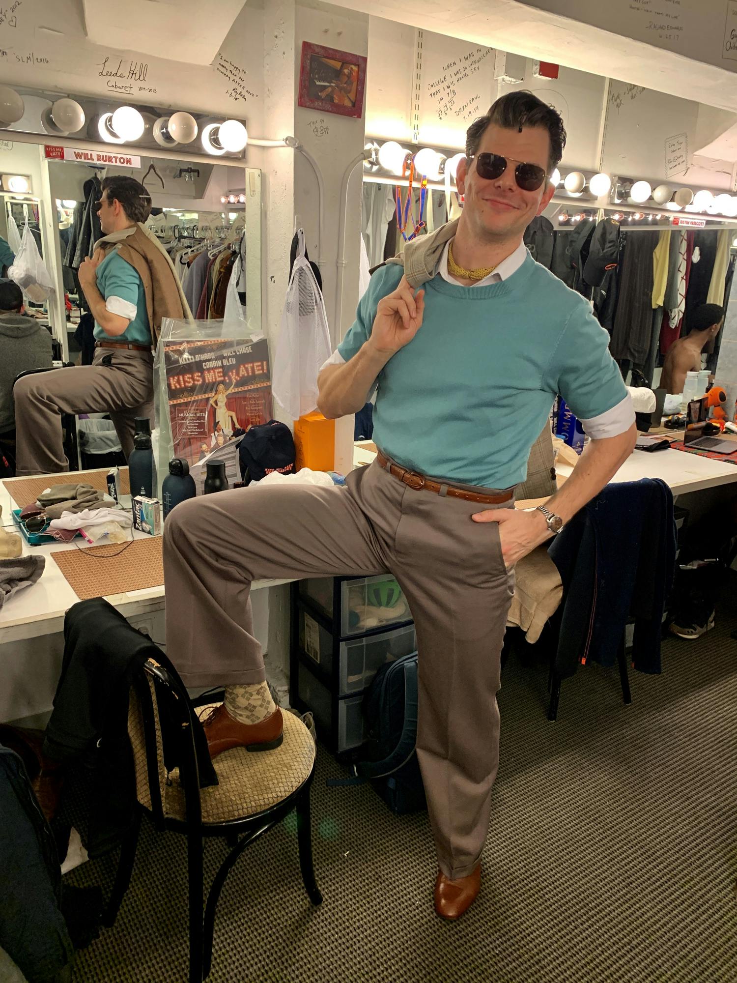 Will Burton- Kiss me Kate-Broadway 2019 Revival-Jeff Mahshie Costume- Dance captain