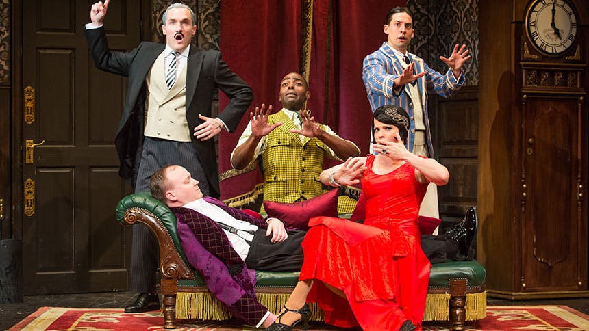 Play That Goes Wrong Cast Photo- Alex Mandell