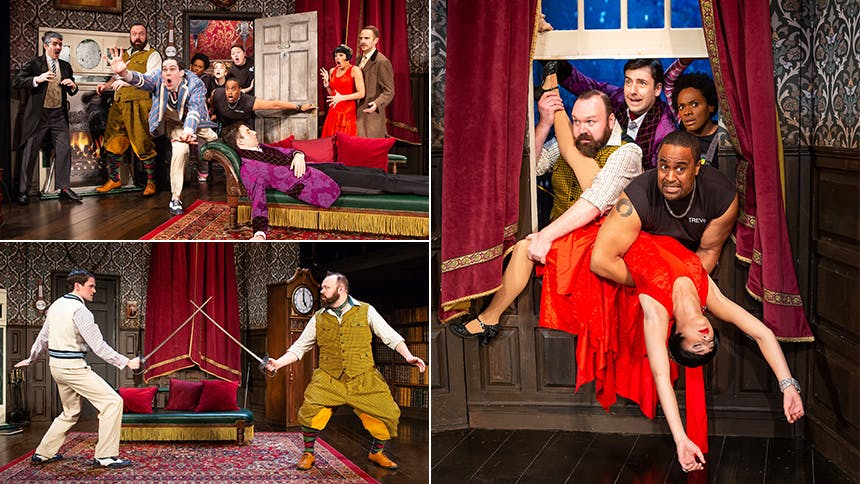 The Play That Goes Wrong- off Broadway-NYC-New World Stages