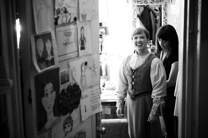 Frozen Backstage Disney Musical- Jenny Anderson Photo-BroadwayBox- Patti Murin-Costume