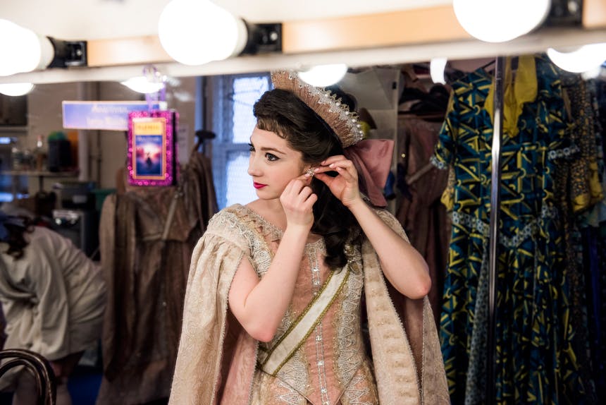 Anastasia - Musical- Broadway- Backstage- Lyrica Woodruff