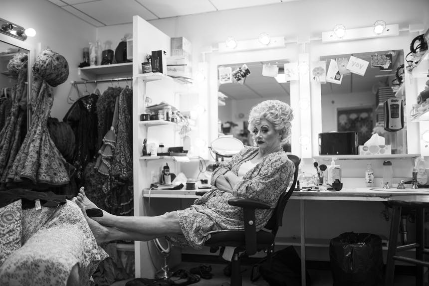 Rondi Reed- Madame Morrible- Wicked- Broadway- Musical- Backstage