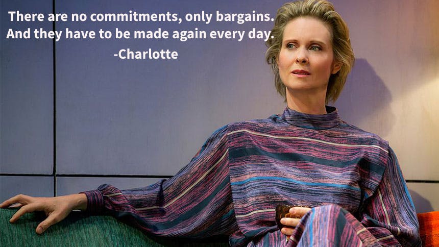 The Real Thing- Broadway- Quotes- Cynthia Nixon