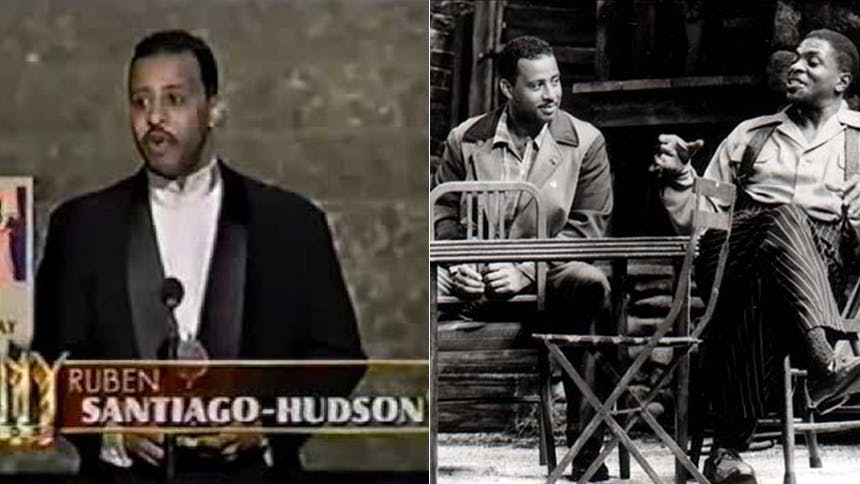 Ruben Santiago Hudson- Seven Guitars- Tony Award