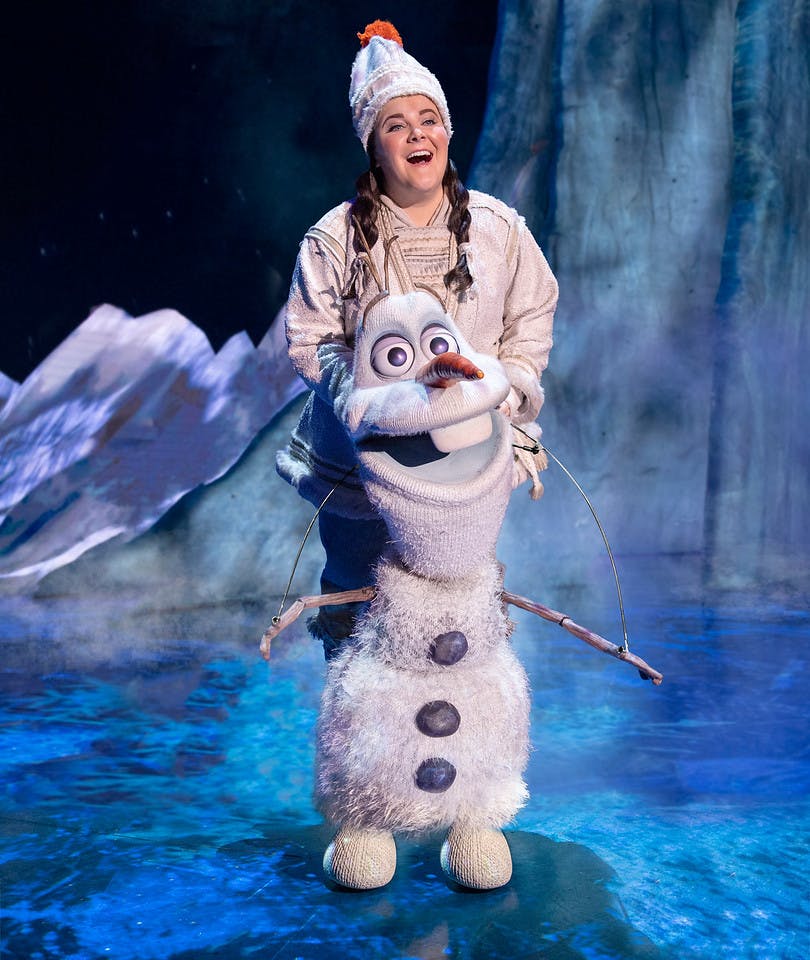 Ryann Redmond Frozen Olaf Broadway Musical
