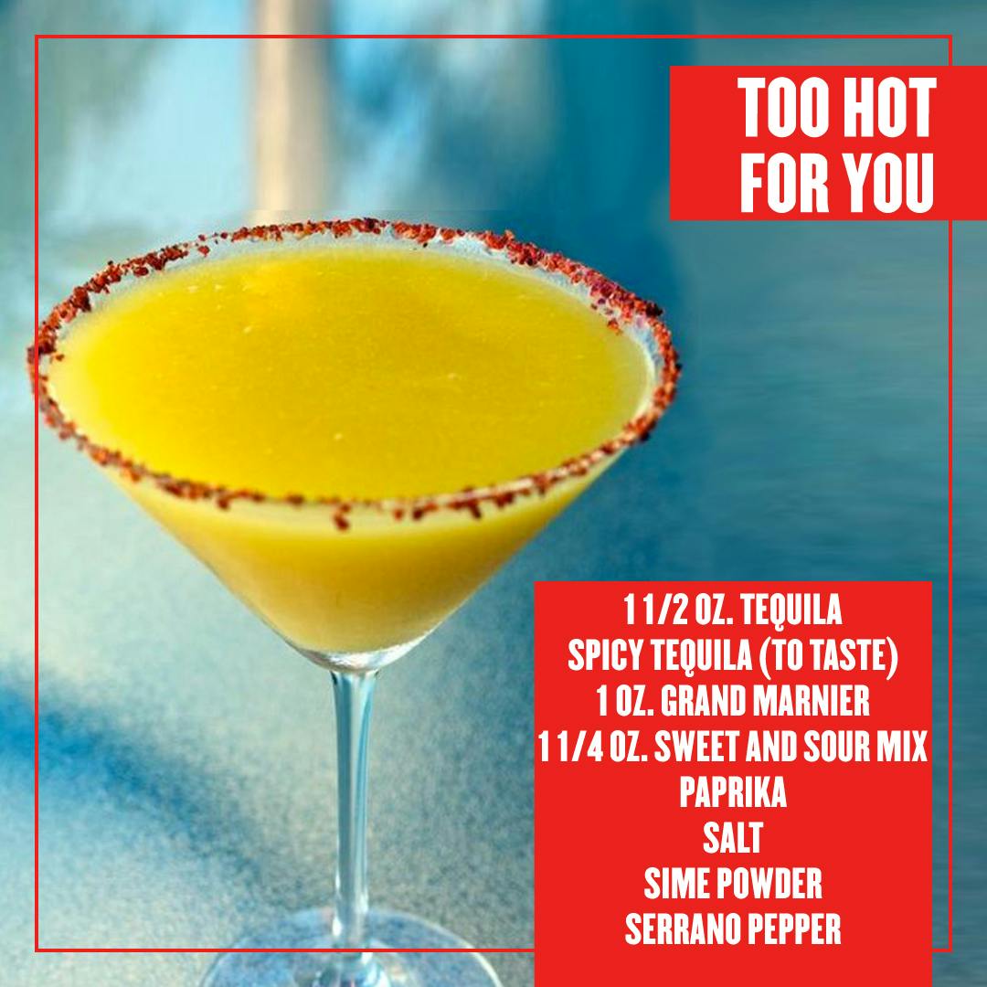 Margarita Recipes- School of Rock on Broadway- Too hot for You