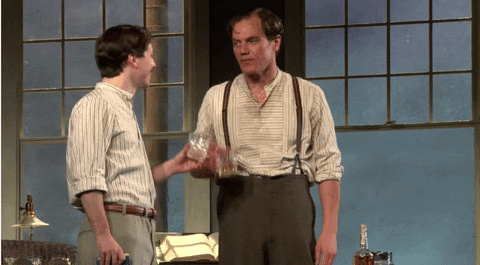 Michael Shannon GIF- Long Day's Journey Into Night GIF- Broadway GIF