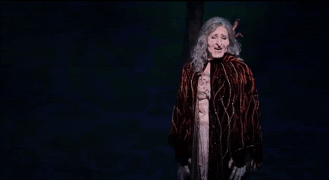 Emily Skinner GIF- Into the Woods GIF- The Witch GIF- Talk to the hand GIF