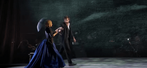 Sunday in the Park with george GIF- Jake Gyllenhaal GIF- Annaleigh Ashford GIF