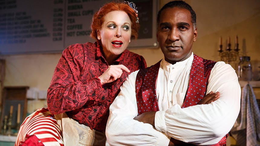 Sweeney Todd- Norm Lewis- Carolee Carmello - Off Broadway