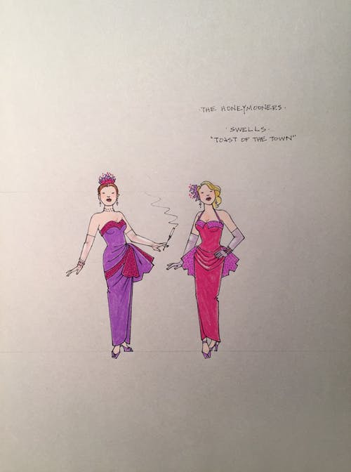 Honeymooners Musical- Paper Mill- Broadway- Jess Goldstein- Costume-  Ensemble