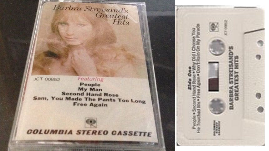Streisand Tape- greatest hits