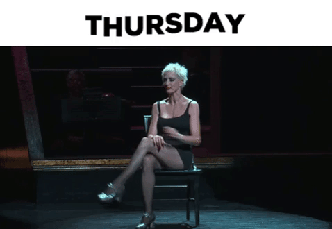 Thursday Mood GIF- Chicago the Musical Broadway GIF