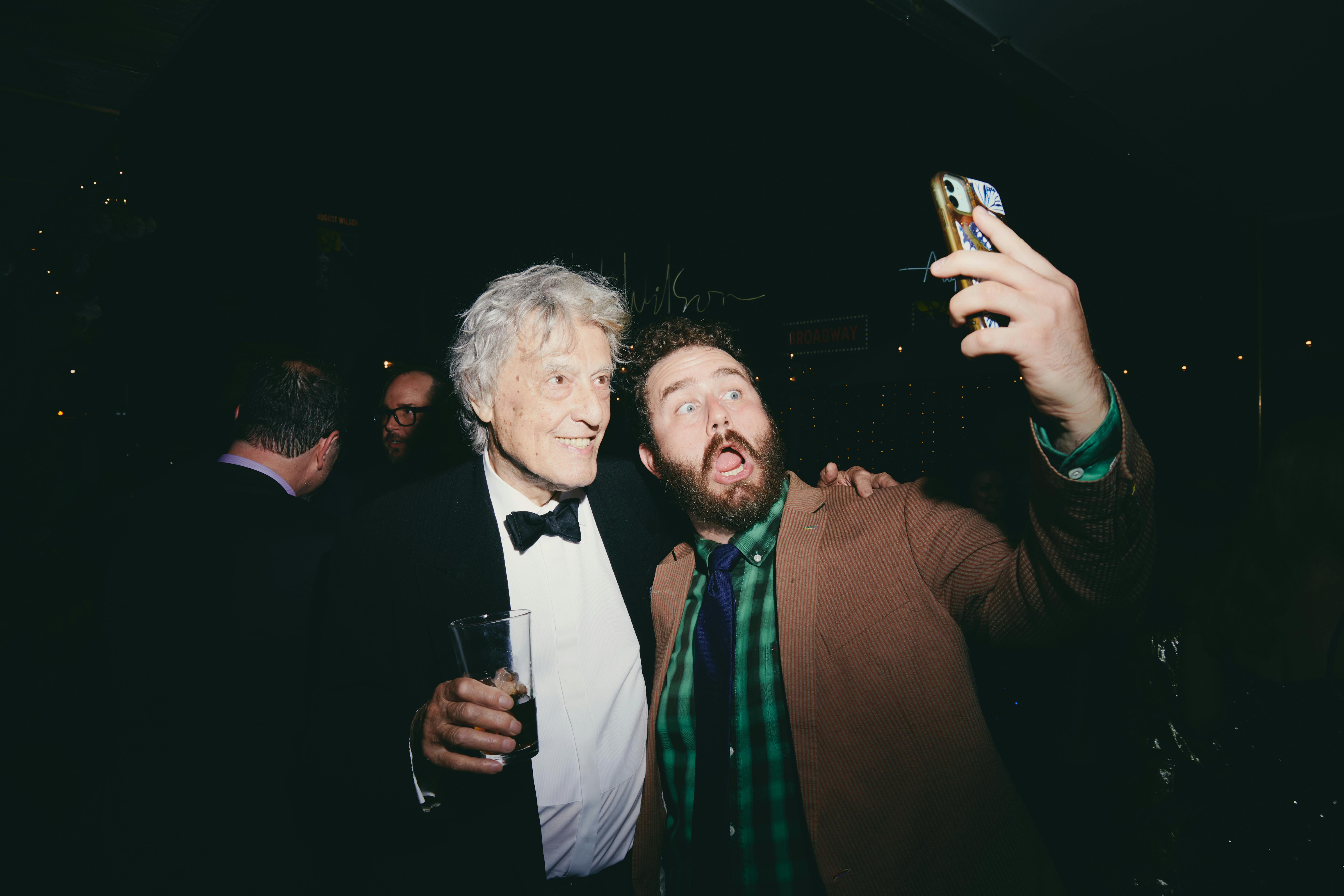 2023 Tony Awards Party - Leopoldstadt - Tom Stoppard Selfie