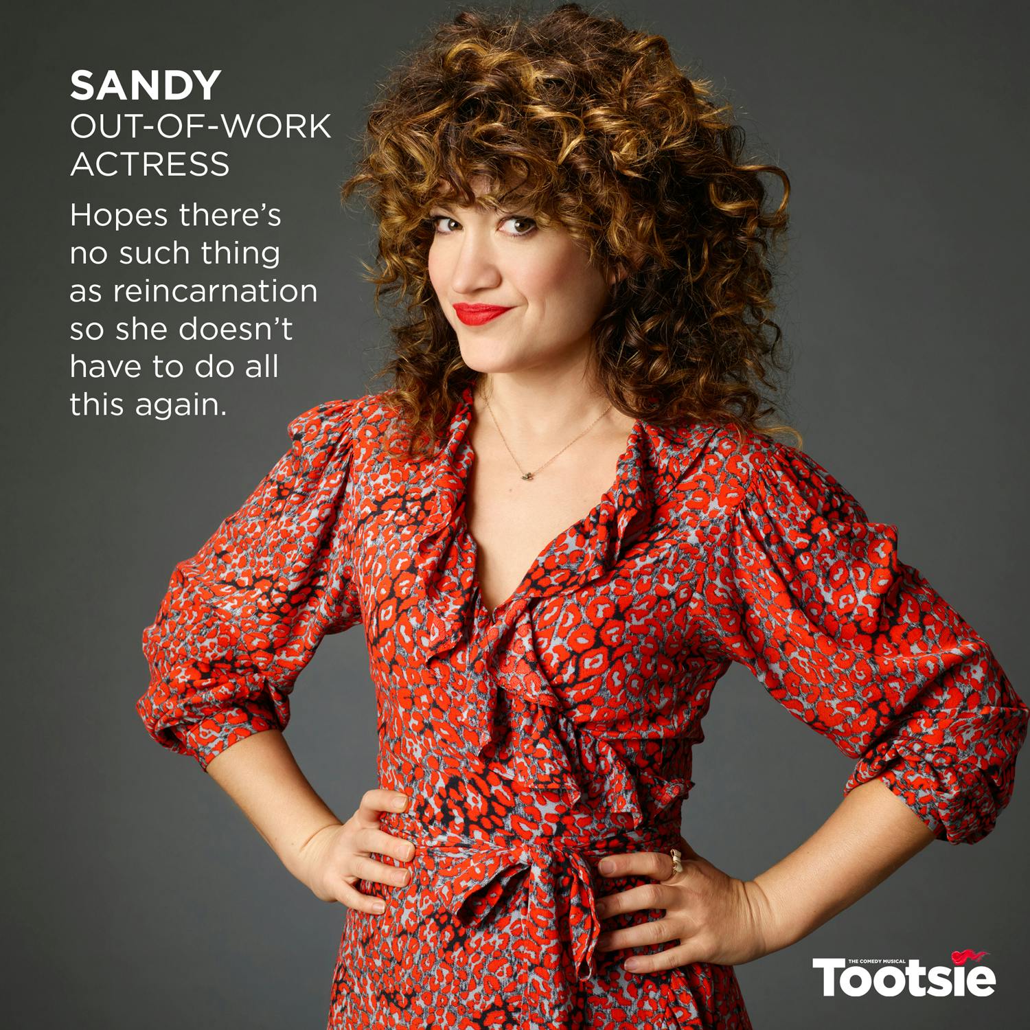Tootsie Broadway Musical- Characters- Sarah Stiles -Sandy Lester