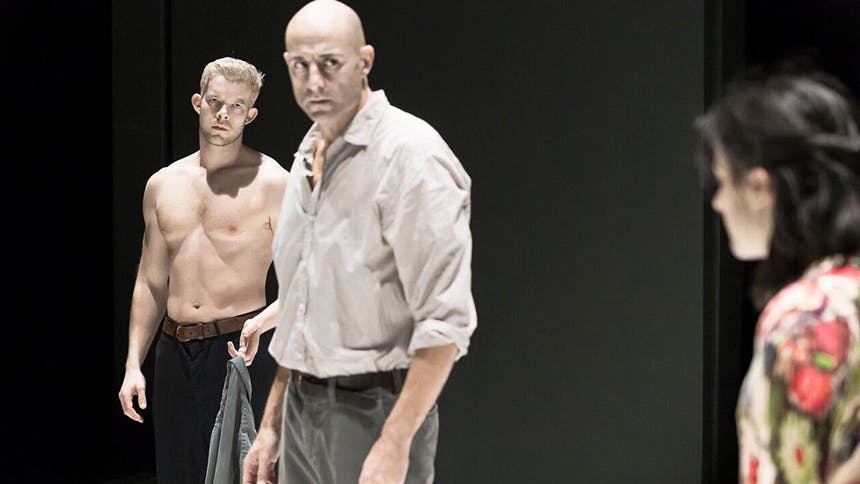 A view from the bridge- Broadway- russell tovey- Mark strong