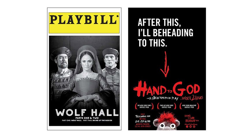 Hand to God- broadway- Wolf Hall