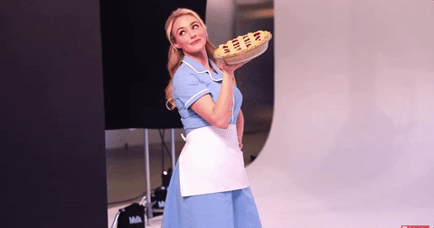 Betsy Wolfe Waitress GIF- Pie GIF