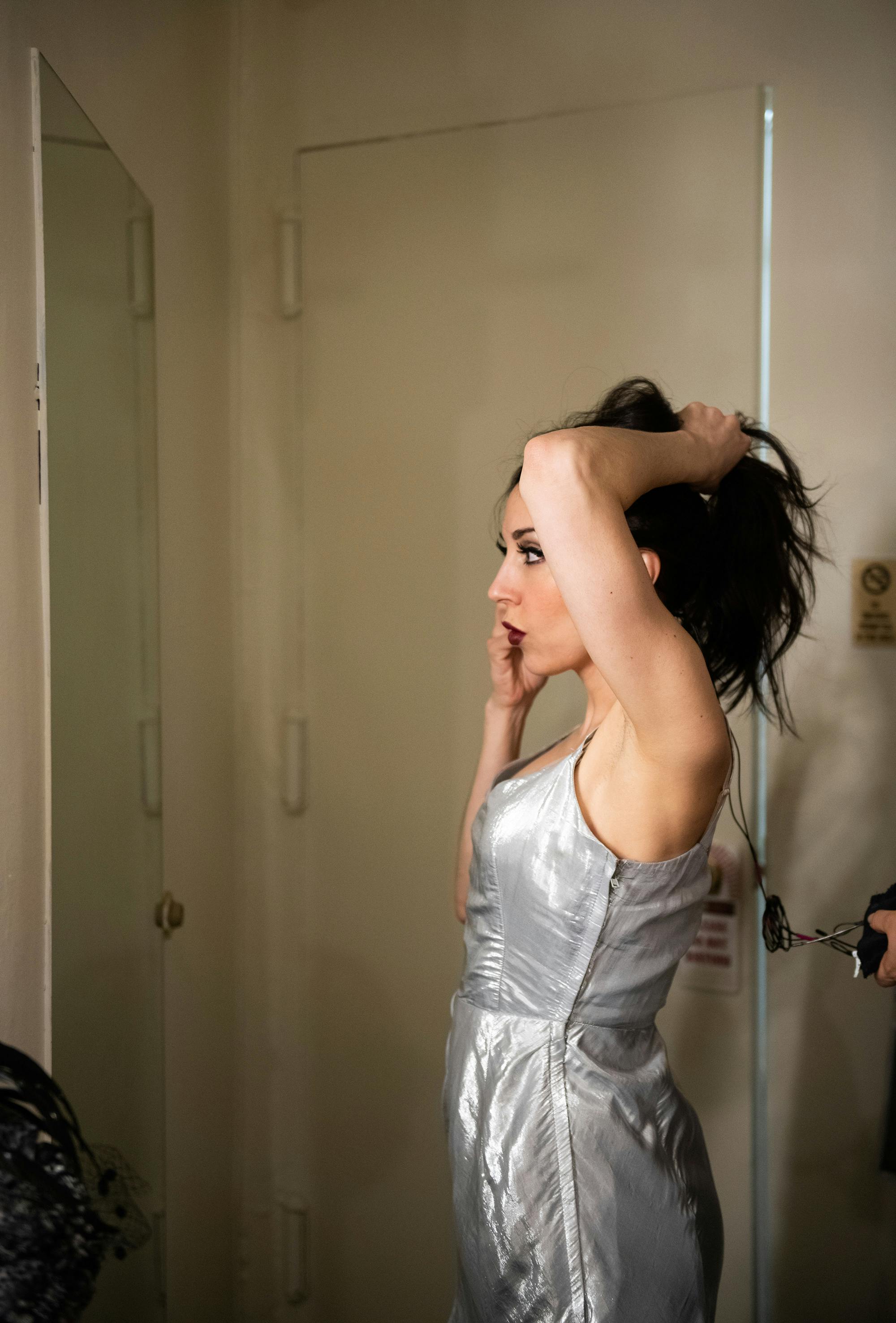 Yvette Gonzalez-Nacer-The Fates-Hadestown-Broadway Musical-BroadwayBox Interview-Jenny Anderson Photo