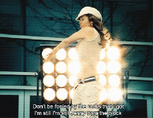 Jenny from the block gif