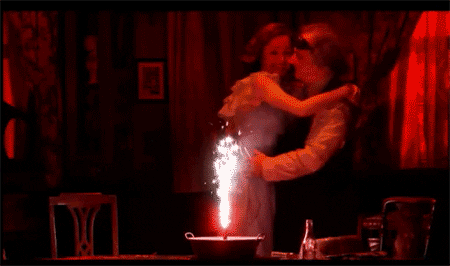 Rose Byrne- Mark Linn-Baker GIF- You Can't Take It With You- Happy Birthday GIF