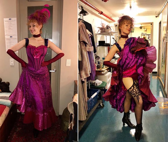 Christine Cornish Smith- My Fair Lady Broadway Revival- Catherine Zuber Costumes- Saloon Girl