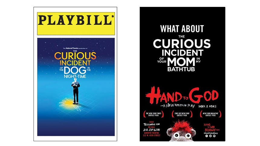Hand to God- broadway- Curious Incident