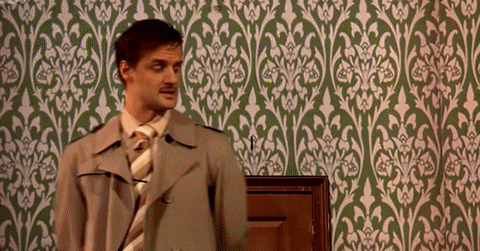 Play That Goes Wrong GIF- Dog- Dave Hearn