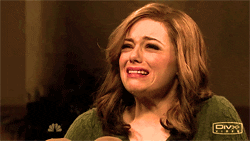 Emma Stone Crying Screaming GIF