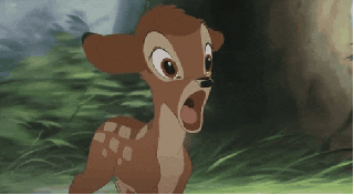 Bambi gIf- hold your breath